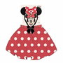 Ensemble d'accessoires Minnie Mouse Rouge