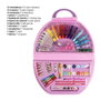 Cerda Set de Papeterie à Colorier Hello Kitty 50 Pièces - 41 x 58 x 3 cm - Âge Minimum 3 Ans - Rose