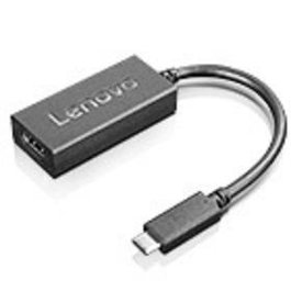 Lenovo Adaptateur USB-C vers VGA pour Affichage Vidéo jusqu'à 1920x1200 - Double Espace de Travail et Connexion Projeteur/TV