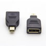 MicroConnect MDPMDPF Adaptateur Mini DisplayPort vers DisplayPort (Mâle-Femelle) pour Connexion 4K 30Hz