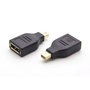 MicroConnect MDPMDPF Adaptateur Mini DisplayPort vers DisplayPort (Mâle-Femelle) pour Connexion 4K 30Hz