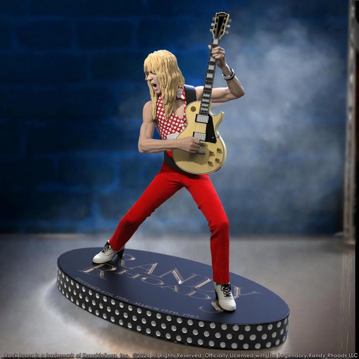 Randy Rhoads IV statuette Rock Iconz The Early Years Red Version 24 cm Randy Rhoads IV statuette Rock Iconz The Early Years Red Version 24 cm