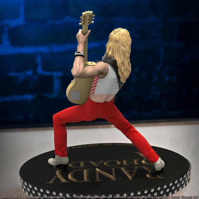 Randy Rhoads IV statuette Rock Iconz The Early Years Red Version 24 cm Randy Rhoads IV statuette Rock Iconz The Early Years Red Version 24 cm