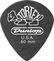 DUNLOP Pack de 72 médiators Tortex® Jazz Pitch Black - 0,60 mm