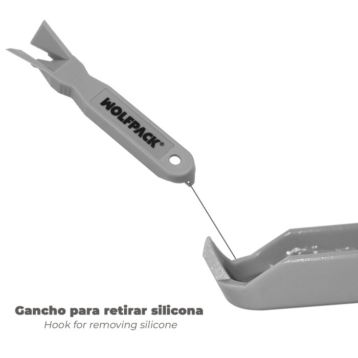 WOLFPACK LINEA PROFESIONAL Set Applicateur Rascador Silicona WOLFPACK LINEA PROFESIONAL Set Applicateur Rascador Silicona