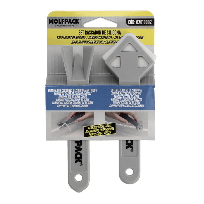 WOLFPACK LINEA PROFESIONAL Set Applicateur Rascador Silicona WOLFPACK LINEA PROFESIONAL Set Applicateur Rascador Silicona