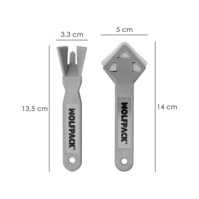 WOLFPACK LINEA PROFESIONAL Set Applicateur Rascador Silicona WOLFPACK LINEA PROFESIONAL Set Applicateur Rascador Silicona