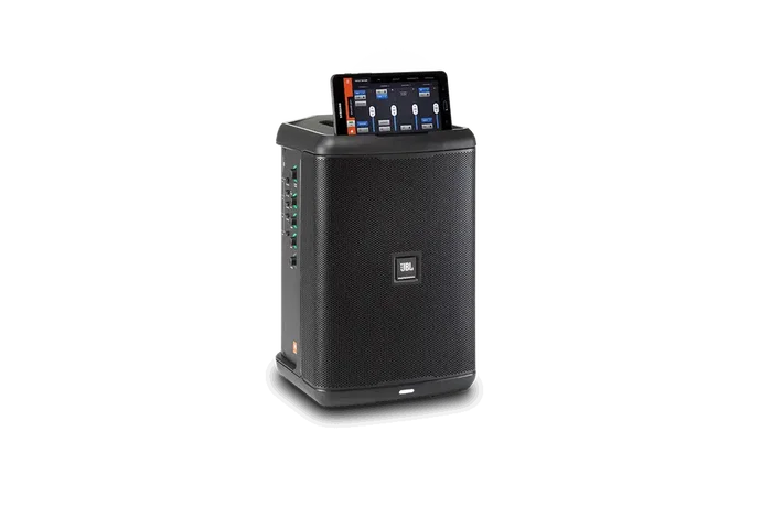 JBLPRO Eon One Compact – Enceinte portable Bluetooth 112 dB, batterie 12h, woofer 8 pouces, mixeur 4 canaux