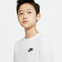 T-shirt à manches longues enfant Nike Sportswear Blanc XL