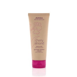 Aveda Cherry Almond Body Scrub 200 ml - Gommage Corps Parfumé aux Fleurs et Herbes - Tous Types de Peau - Végétalien