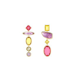 Boucles d´oreilles Femme Guess JUBE05088JWYGMCT-U Multicouleur