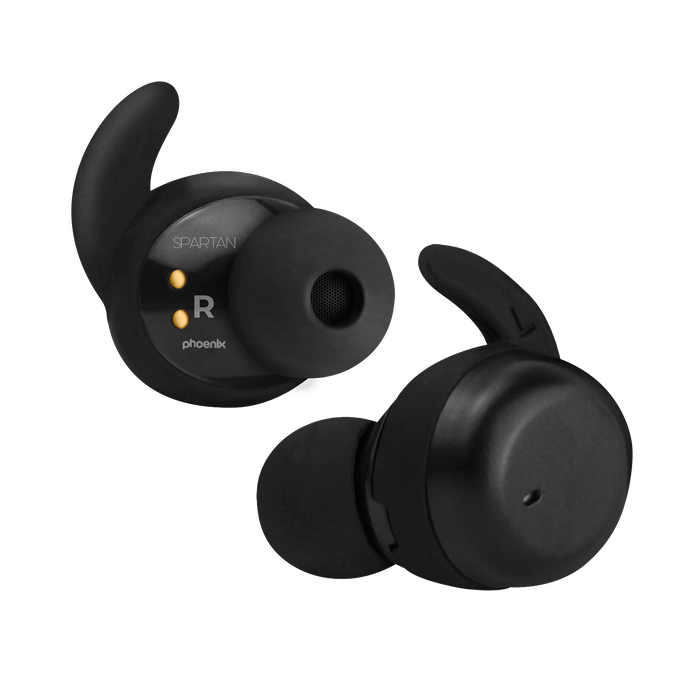Phoenix Spartan Casque Bluetooth 5.3 Sport Écouteurs Sans Fil Oreillette avec Étui de Charge 200 mAh