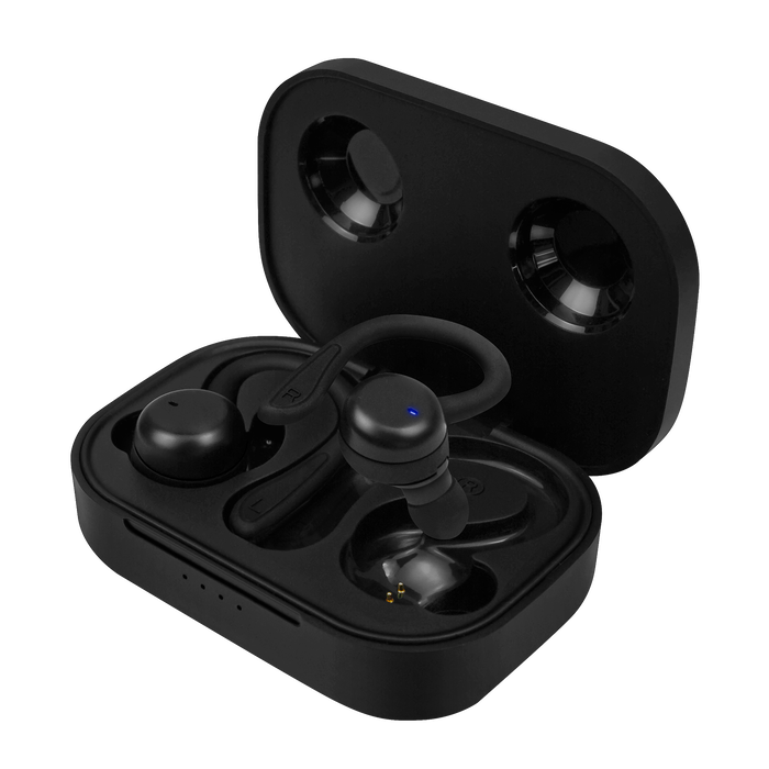 Phoenix Spartan Casque Bluetooth 5.3 Sport Écouteurs Sans Fil Oreillette avec Étui de Charge 200 mAh