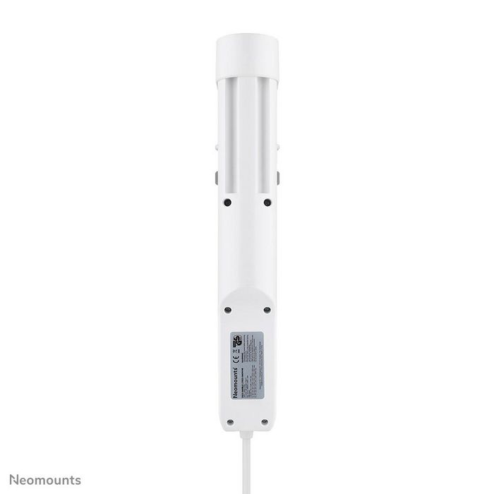 Neomounts DS22-840WH6 VOLT Prise de Bureau avec Pince, 2x USB-C 20W, 1x USB-A 18W, 3 Prises 230V Type F 3680W, Charge Rapide, Cordon 1,4m - Blanc