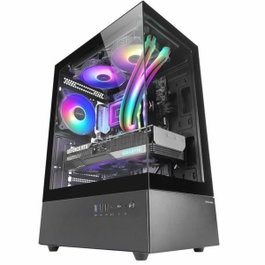 Mars Gaming Boîtier PC ATX MCXO Semi-Tour Silence Ventis FRGB Noir