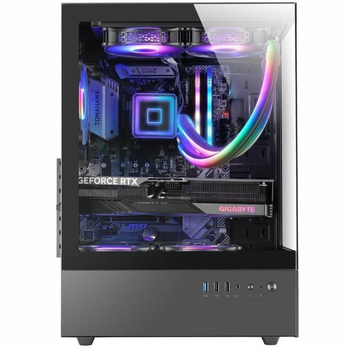 Boîtier ATX semi-tour Mars Gaming MCXO Noir