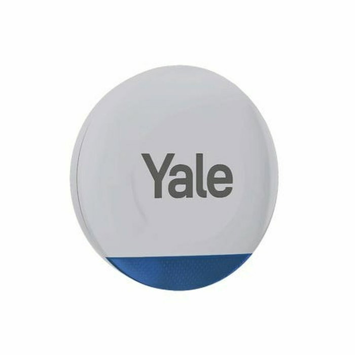 Yale Sirène extérieure avec LED clignotantes Gris