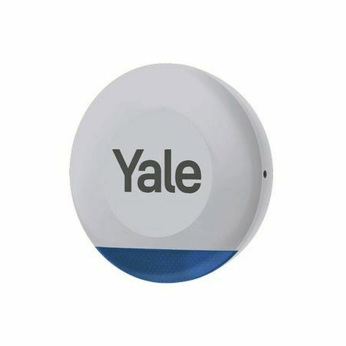 Yale Sirène extérieure avec LED clignotantes Gris