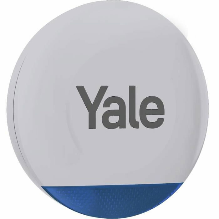 Yale Sirène extérieure avec LED clignotantes Gris