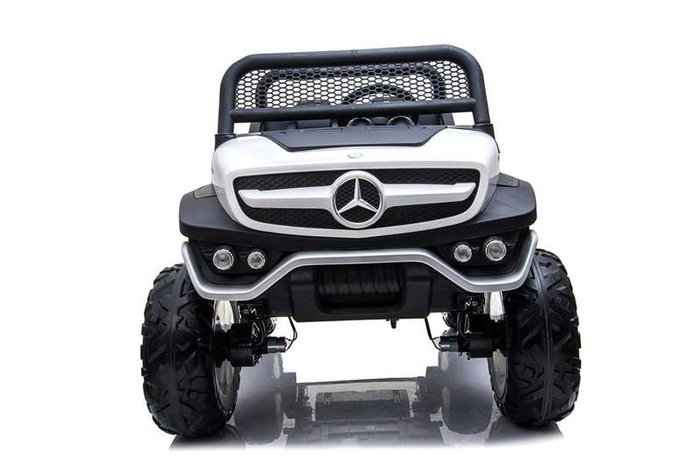 Voiture électrique pour enfants Mercedes Benz Unimog Blanc 12 V Voiture électrique pour enfants Mercedes Benz Unimog Blanc 12 V