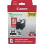 Canon Multipack PG-595XL / CL-586XL avec 50 feuilles de papier photo 4x6