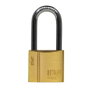 Ifam 073010sr Cadenas à arceau long 30mm Acier trempé et laiton extrudé