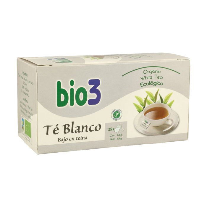 BIE 3 Thé Blanc BIO 25 sachets infusettes