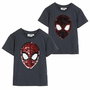 T-shirt à manches courtes enfant Spider-Man Gris foncé