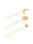 Balmain Set Trio d'épingles à cheveux Limited Edition, 3 pièces