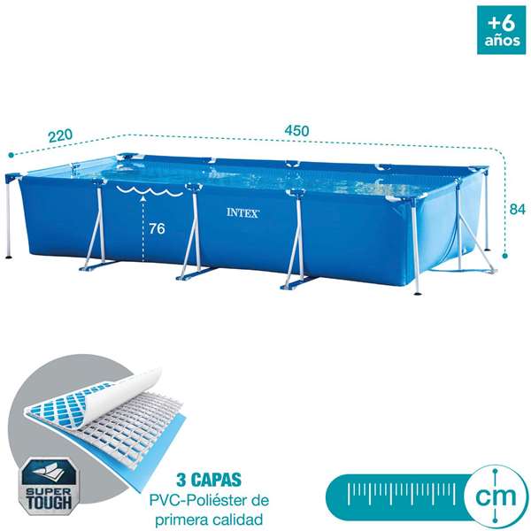Piscine Démontable Intex 28274NP 450 x 84 x 220 cm