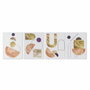 DKD Home Decor Toile Bois MDF 30 x 1,8 x 40 cm (4 Pièces)