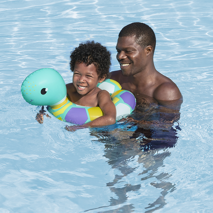 Bestway Flotteur Gonflable Animaux Couleur Assortie 50x46/50x52 cm 3-6 Ans Plage et Piscine 36405