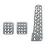 OMP Jeu de 3 pédales en aluminium avec accélération longue