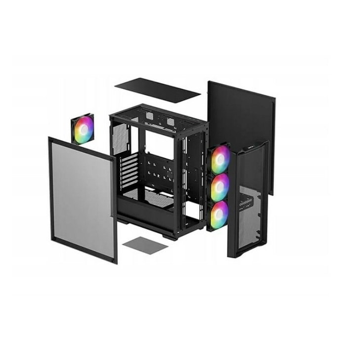 DEEPCOOL R-CC560-BKAMA4-G-2 Noir Multicouleur DEEPCOOL R-CC560-BKAMA4-G-2 Noir Multicouleur