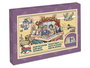 Cayro Jeu de Parcheesi Collection - Plateau en bois 34.5x34.5 cm - Version multilingue (Français, Espagnol, Anglais, etc.)