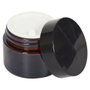 Cosmetic Club Lot de 2 Bocaux en Verre Teinté 50-30 ml
