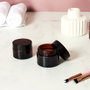 Cosmetic Club Lot de 2 Bocaux en Verre Teinté 50-30 ml