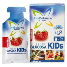 DIABALANCE Gel Glucosa Kids Fraise 8ud