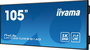 iiyama LH10551UWS-B1AG Écran professionnel 105" Ultra Large 5K (5120x2160) 21:9, Panneau IPS, 500 cd/m2, Orientation Paysage ou Portrait, 24/7