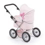 Reig - Coche muñecas - Poussette pour poupée rose tendance 68x67x41 cm - À partir de 3 ans