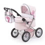 Reig - Coche muñecas - Poussette pour poupée rose tendance 68x67x41 cm - À partir de 3 ans