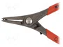 KNIPEX Pince pour anneaux élastiques extérieurs 10-25mm droite