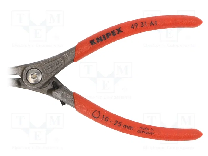 KNIPEX Pince pour anneaux élastiques extérieurs 10-25mm droite