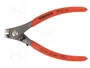 KNIPEX Pince pour anneaux élastiques extérieurs 10-25mm droite
