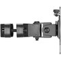 Techly Bras de support de moniteur ou TV pour poteaux 28-60 mm, compatible VESA 75x75/100x100, 13 à 30 pouces, jusqu'à 10 kg