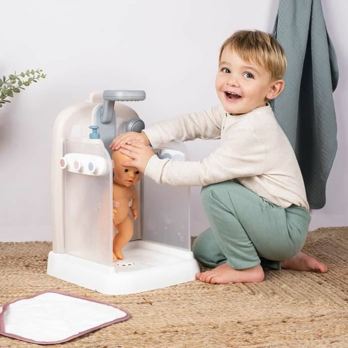 Smoby Baby Nurse - Douche avec cape de bain et pousse-mousse