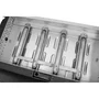 Cookingbox PALMA Plancha à gaz 4 feux 10kW Noir et Doré