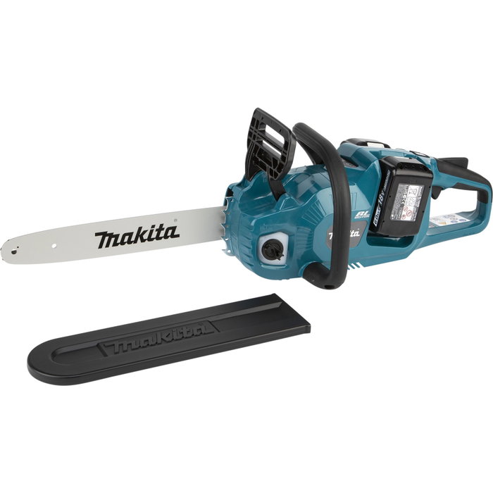 Makita DUC353PG4 Scie à chaîne sans fil 2x18V avec 4x 6,0 Ah Makita DUC353PG4 Scie à chaîne sans fil 2x18V avec 4x 6,0 Ah
