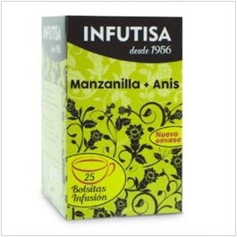 INFUTISA MANZANILLA-ANIS infusion 25 bolsitas