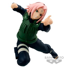 BANPRESTO Figurine Naruto Shippuden - Haruno Sakura II - Vibration Stars - 14 cm - Collection